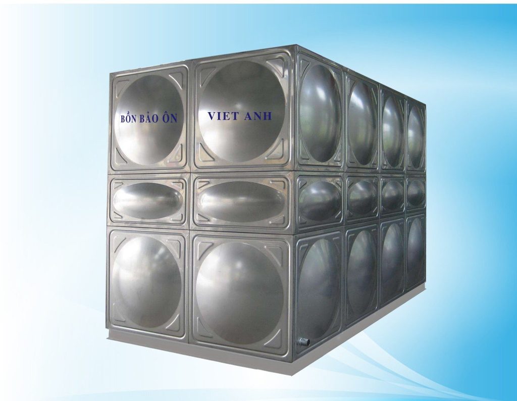 Bồn lắp ghép Inox Việt Anh 90m3 - Bể Nước Ngầm Inox | Bồn Bảo Ôn Inox ...