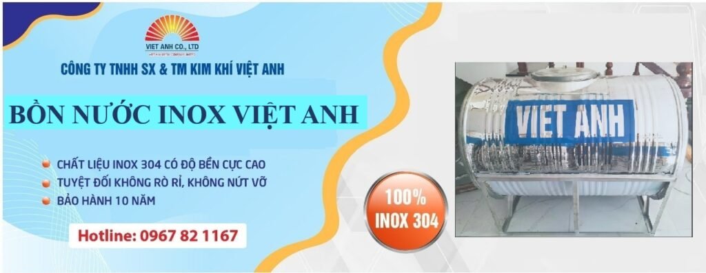Bồn nước Inox Việt Anh