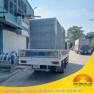 Chào tháng 10 - Bồn bể Inox Việt Anh giao bể ngầm cho khách