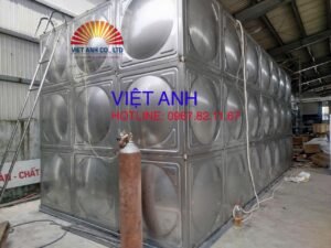 Bồn nước lắp ghép Inox – Giải pháp tối ưu cho nhu cầu chứa nước đa dạng