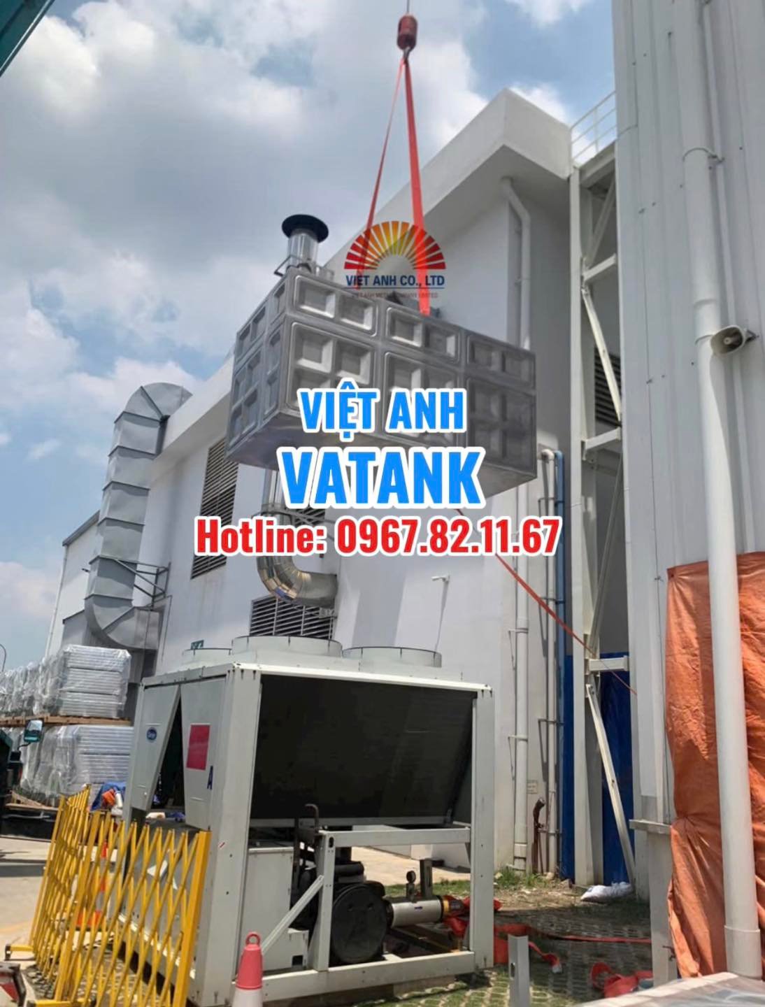 Bể lắp ghép inox công nghệ cao Việt Anh - Giải pháp tối ưu cho các công trình hiện đại