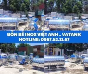 Bồn bể inox Việt Anh-luôn sẵn sàng xuất hàng