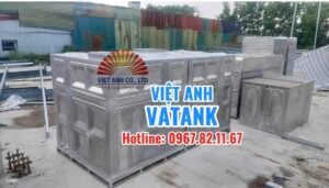 Bồn lắp ghép Inox công nghệ cao