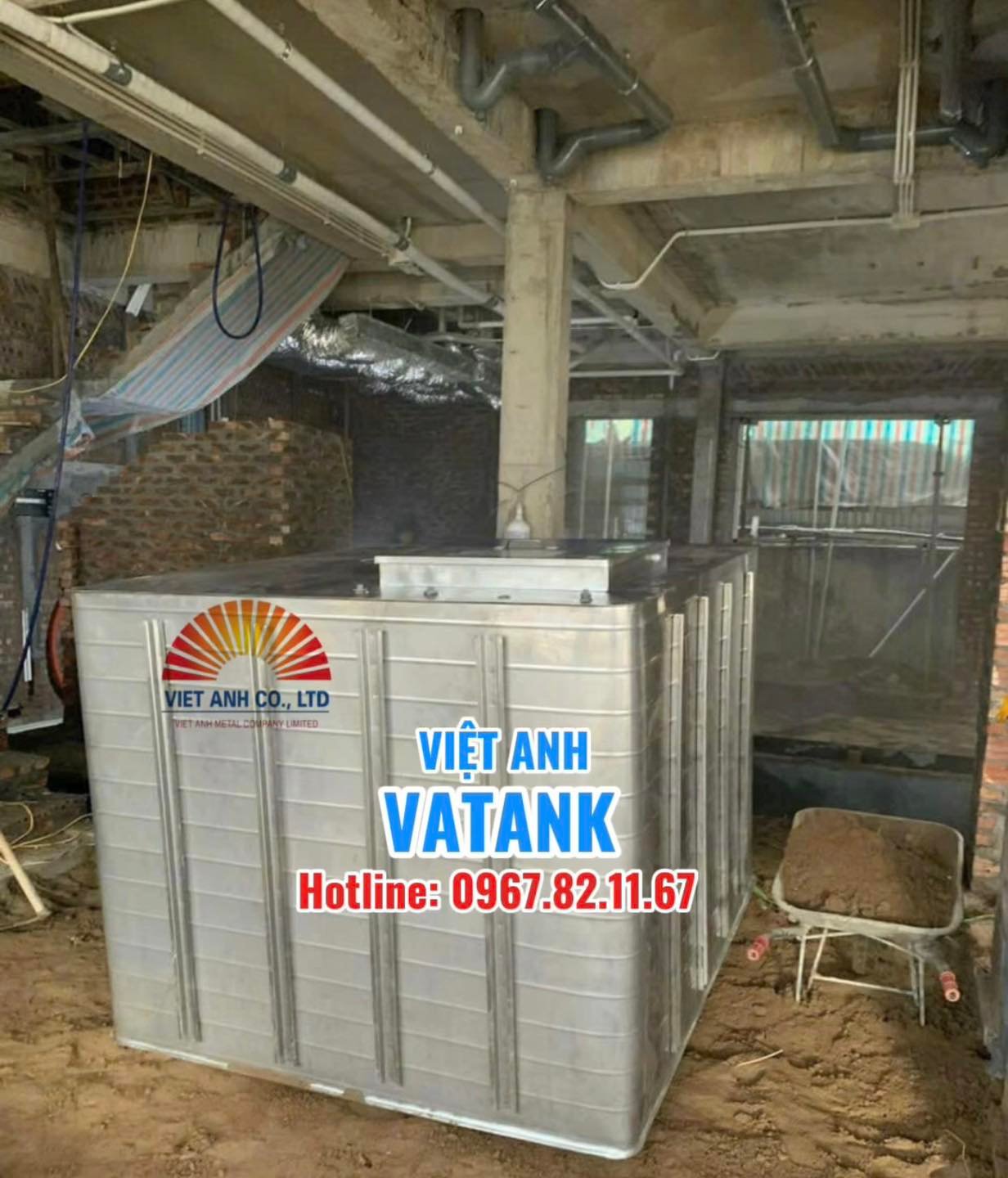 Bồn nước Inox Việt Anh - giải pháp cho cuộc sống sạch, an toàn