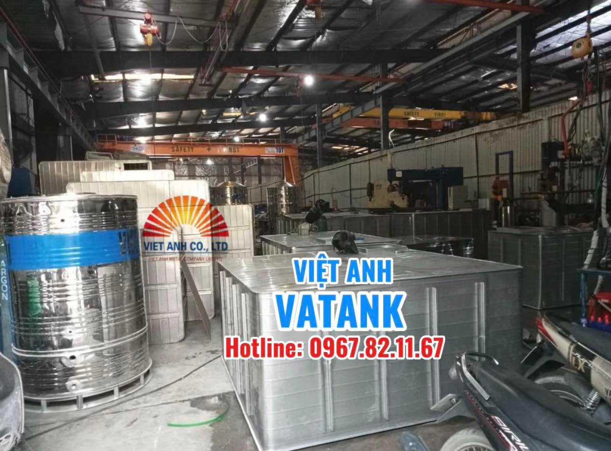 Bồn nước Inox Việt Anh - giải pháp cho cuộc sống sạch, an toàn