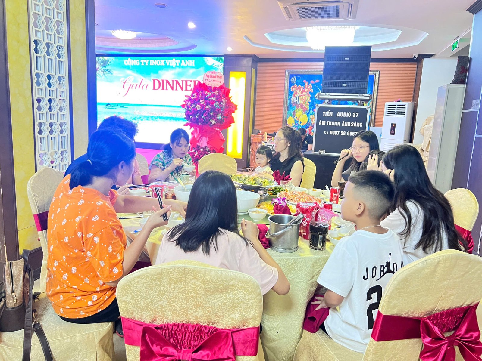 Gala Dinner kỉ niệm 12 năm thành lập Bồn bể Inox Việt Anh