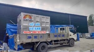 Bồn bể inox công nghệ cao VIỆT ANH VATANK được sử dụng rộng rãi