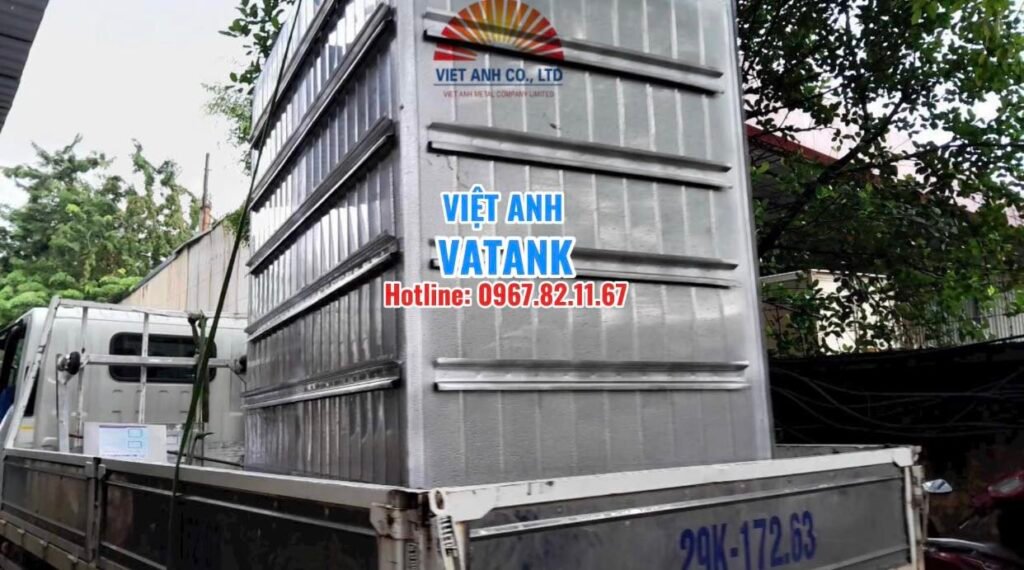 Bồn bể ngầm inox Việt Anh VATANK - Giải pháp trữ nước an toàn cho mọi công trình