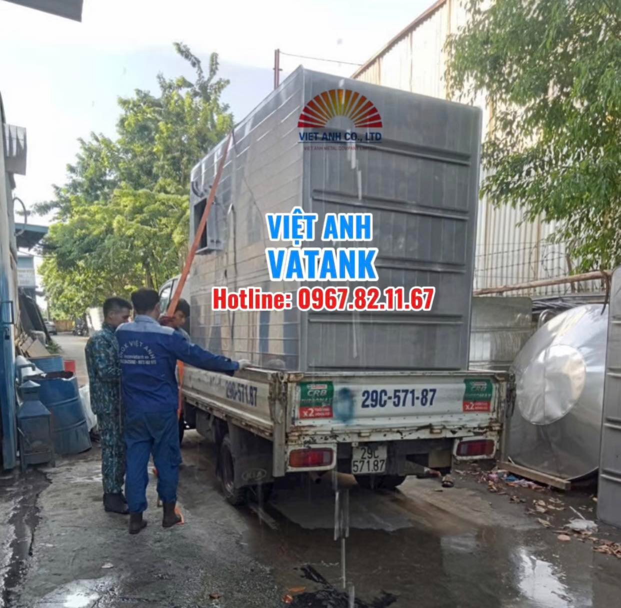 Bồn inox cao cấp – chống gỉ sét, chịu được mọi thời tiết khắc nghiệt