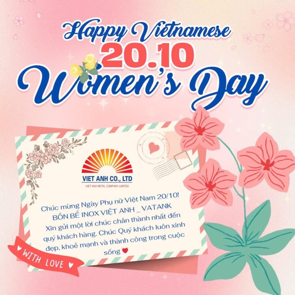 Chúc mừng ngày phụ nữ Việt Nam 20-10