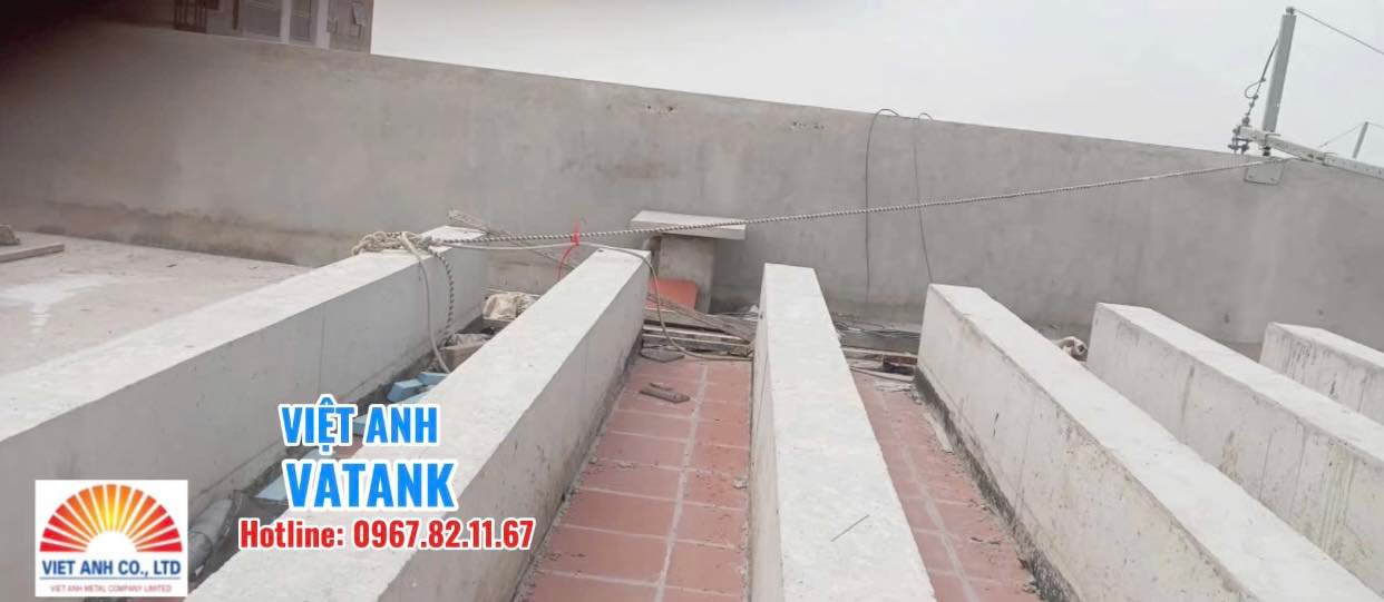 Công trình thi công lắp đặt bể lắp ghép inox 420m3