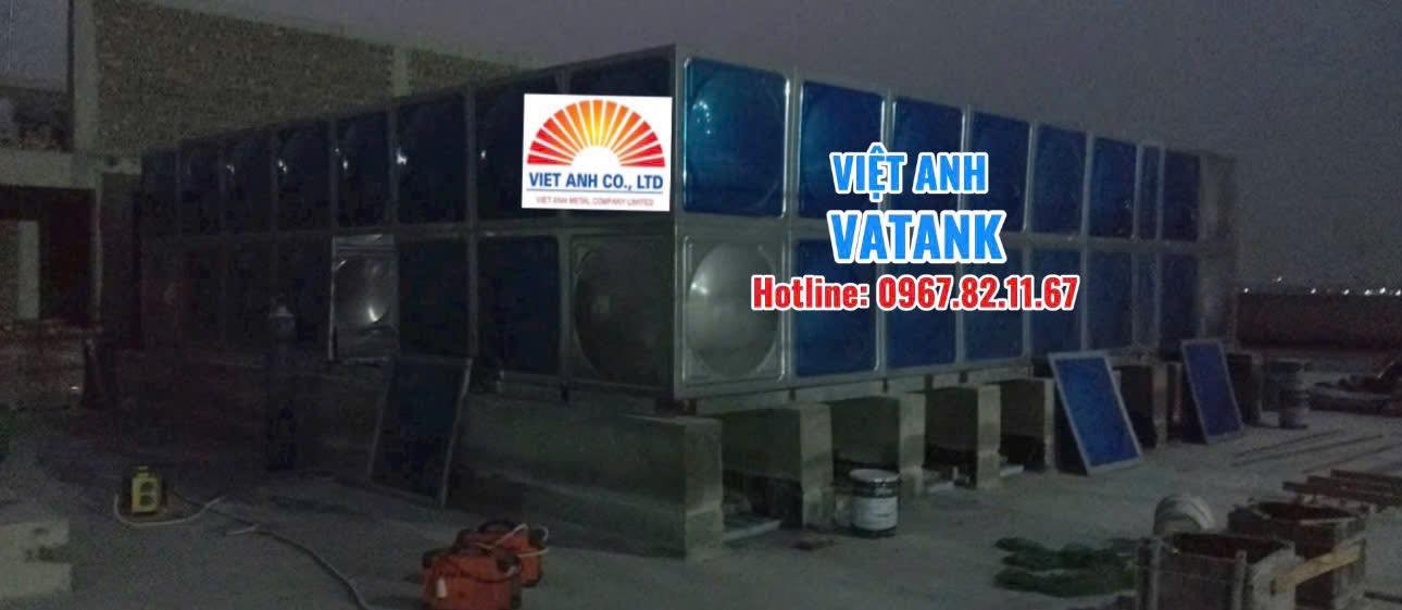 Bồn Bể Inox Lắp Ghép Chất Lượng Cao Việt Anh VATANK Luôn Sẵn Sàng Đến Với Khách Hàng