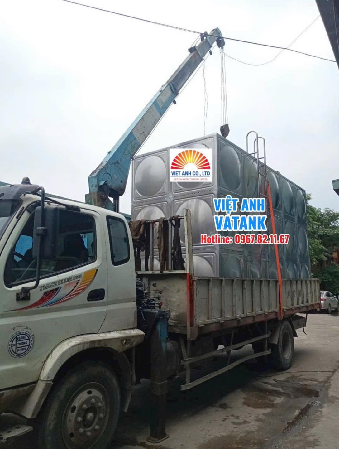 Giải pháp trữ nước an toàn của Việt Anh Luôn Sẵn Sàng Đến Với Khách Hàng