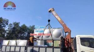 Bồn bể lắp ghép inox Việt Anh VATANK tại Thái Nguyên