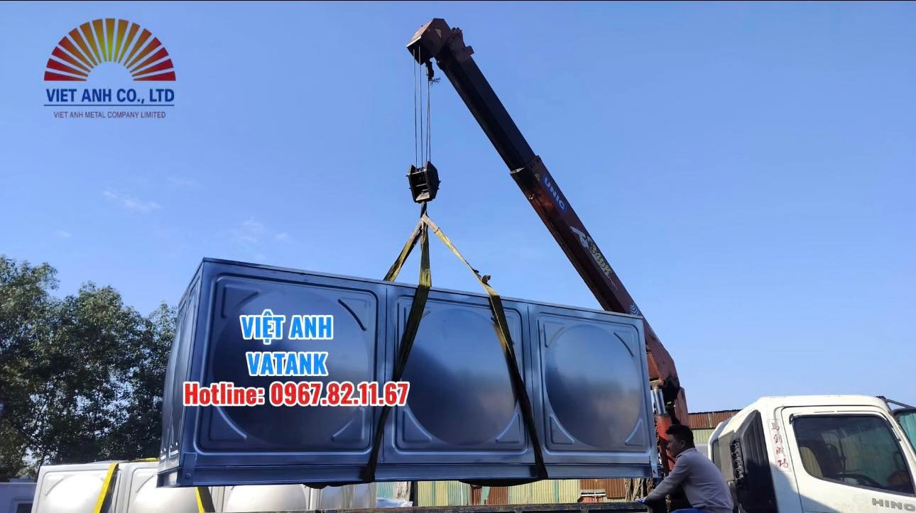 Bồn bể lắp ghép inox Việt Anh VATANK tại Thái Nguyên