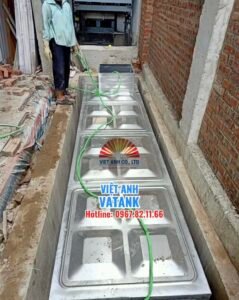 Bồn nước inox công nghệ cao Việt Anh đến với khách hàng