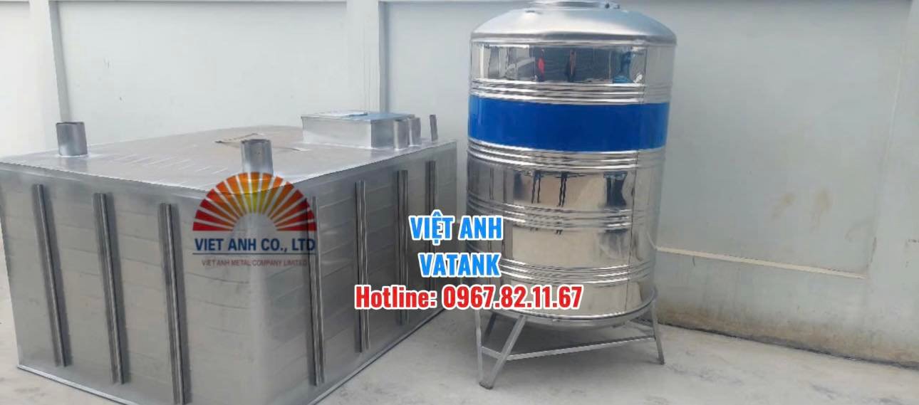 Bồn bể inox Việt Anh đến với khách hàng