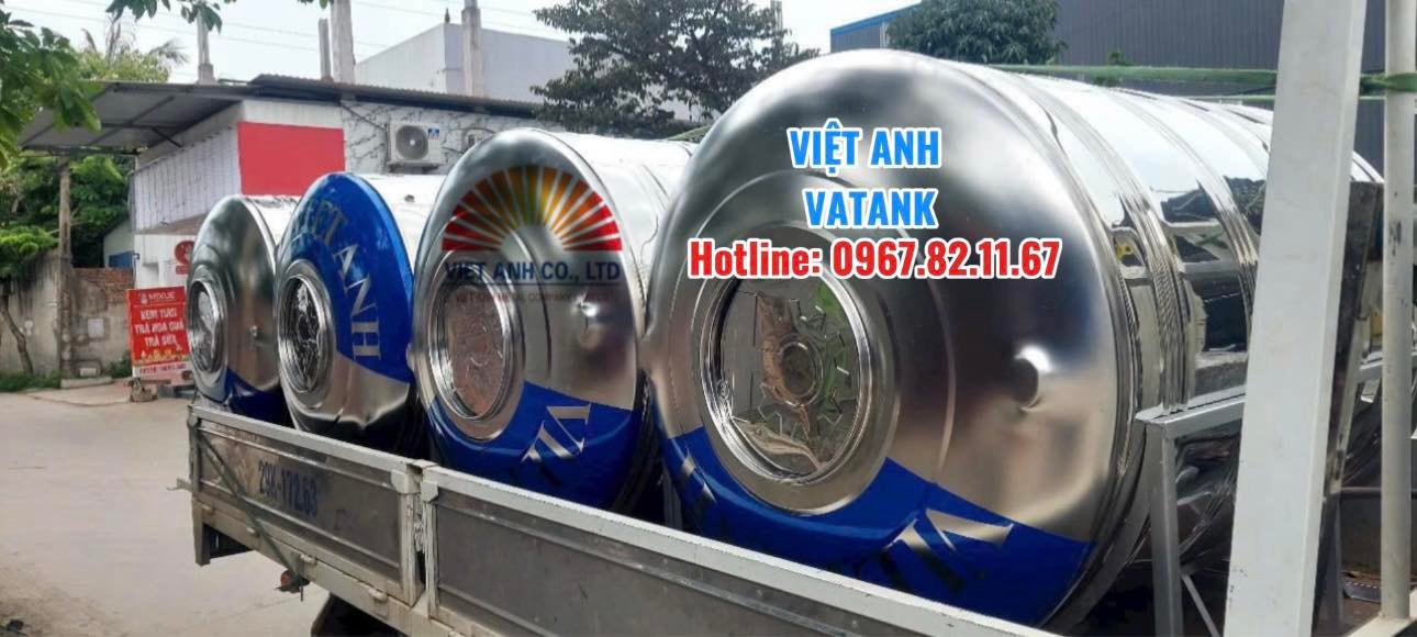 Bồn bể inox Việt Anh mang an tâm đến với khách hàng 