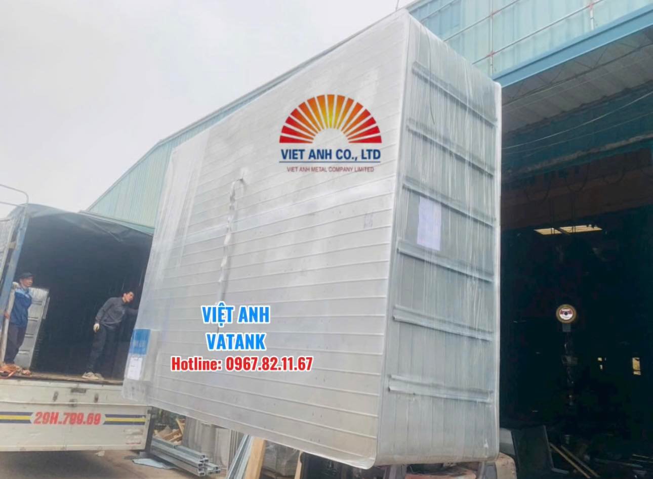 Xuất xưởng bể ngầm inox dung tích khủng cho khách hàng VIP