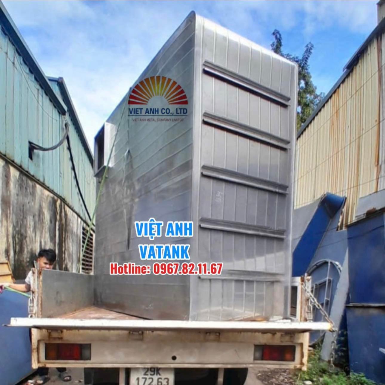 Thương hiệu Việt Anh VATANK cung cấp bồn nước inox uy tín toàn quốc