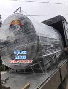 Bồn bảo ôn inox Việt Anh VATANK đến với khách hàng an toàn đúng tiến độ