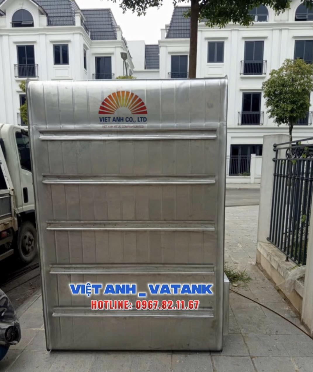Lắp đặt bồn inox VATANK cho nhà phố và khu đô thị