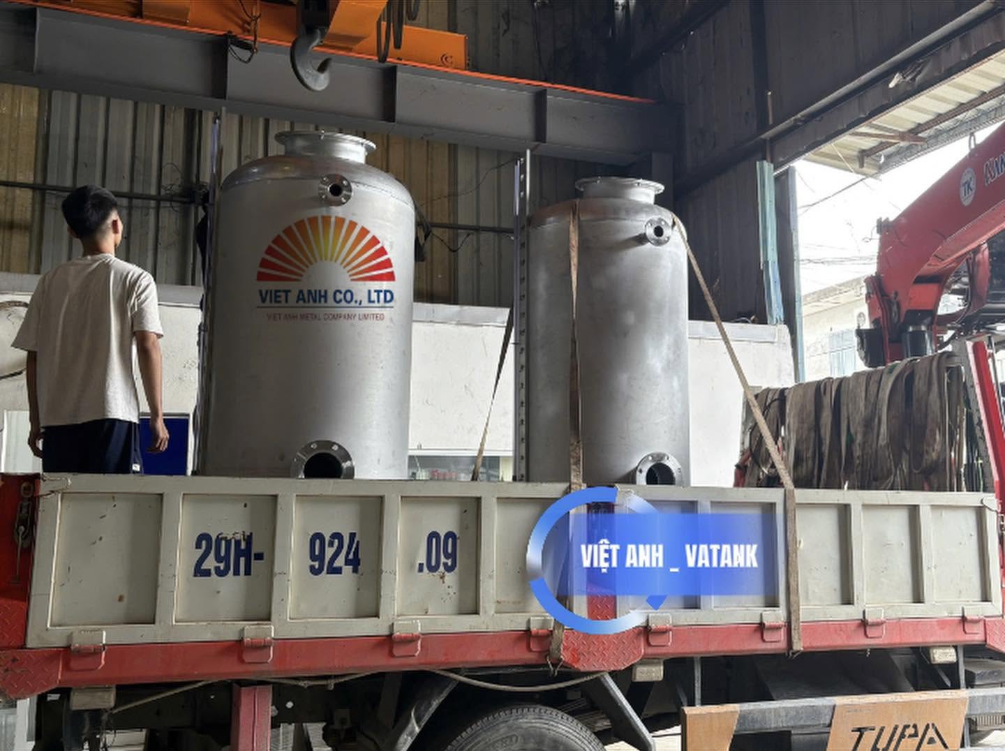 Bồn chứa hóa chất công nghiệp Việt Anh VATANK