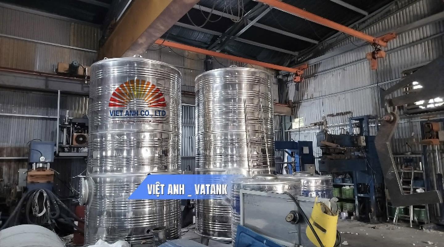 Bồn bảo ôn chịu áp Việt Anh VATANK chuẩn bị xuất xưởng